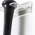 thumbnail image 2 of LEEYNEER Baseball Bat Rack Decorative Display Simple Stand Acrylic Hanger Softball Brackets Holder Clear Hangers 2 Count, 2 of 6
