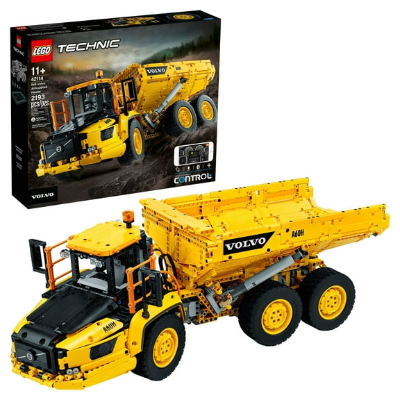 LEGO Technic 6x6 Volvo Articulated Hauler (42114) Building Toy Kids Ages 11  (2,193 Pieces)