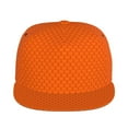 thumbnail image 2 of Balery Baseball Cap Flat Bill Hats for Men Adjustable Size for Running Workouts and Outdoor Activities All Seasons Dad Hat(Orange Scales ), 2 of 9