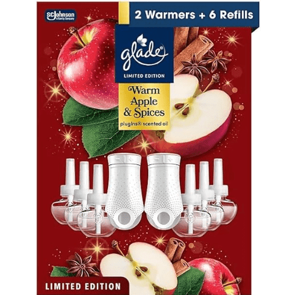 Glade Plugins Warm Apple & Spice Scented Oil