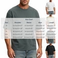 thumbnail image 3 of Qiyinn Men's Heavy Weight Crew Neck T-Shirt Mens Premium Cotton Tee, 3 of 5