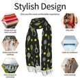 thumbnail image 6 of Shawl Wraps for Women - Tennis Rackets Oversized Fall Winter Fashion Blanket Scarf for Women, 6 of 6