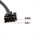 thumbnail image 5 of Cable de Alimentación PCIE de 8 Pines A CC para Módulo de Alimentación (DC5525) Cable de Alimentación Acodado para Módulo de Alimentación, 5 of 5