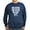 Navy, variant on CafePress - Never Give Up Sweatshirt (Dark) - Classic Crew Neck Sweatshirt