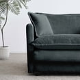 thumbnail image 3 of Gray Chenille Chair, Easy to Assemble - Fast Installation for Your Room, 3 of 6
