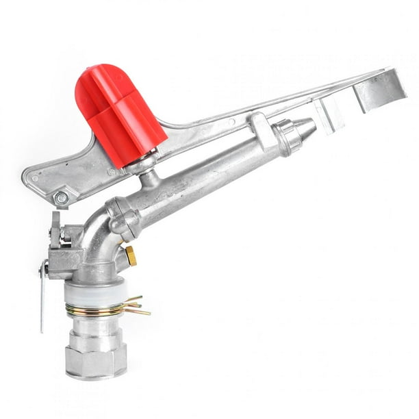 Herramienta de riego NikouMX Aspersor giratorio multifuncional Accesorios de riego de Rosca hembra DN40 1,5 pulgadas