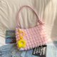 thumbnail image 2 of Bolso de hombro plisado estilo occidental pequeño fresco estilo coreano para mujer 2025 principios de otoño nuevo bolso de bola de masa de axila versátil de moda, 2 of 5