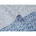 thumbnail image 5 of oneOone Velvet Medium Blue Fabric Floral Sewing Fabric By The Yard Printed Diy Clothing Sewing Supplies 58 Inch Wide, 5 of 5