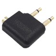 thumbnail image 3 of 4 Pack Airplane Headphone Adapter ,airline Airplane Flight Adapters For Headphones, Plated 3.5mm Y, 3 of 4