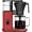 Red, variant on 8 Cup Coffee Maker Machine with Pour Over, Cold Brew, 40 Min Keep Warm & Removable Water Tank
