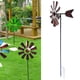 thumbnail image 3 of decorativo de 28 pulgadas para jardín, escultura de viento, de Metal para jardín A Cola Molino de viento al aire libre, 3 of 7
