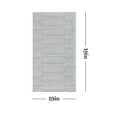 thumbnail image 6 of Martha Stewart Honeycomb Modern Farmhouse Napkin 4-Pack Set, Charcoal Grey, 19"x19", 6 of 7