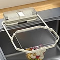 thumbnail image 4 of Kitchen Garbage Can,Sink Strainers for Kitchen Sink Kitchen Sink Garbage Filter Screen Sink Screen Floor Filter Screen Dishwashing Sink Leftover Food Clogging Rack Kitchen Sink Strainer, 4 of 5