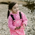 thumbnail image 5 of JAN & JUL Kid Girls Soft and Breathable Fleece Coat (Watermelon Pink, 4T), 5 of 6