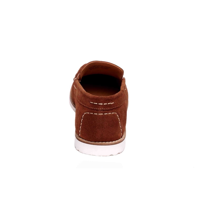 Carlos Santana Salvador Loafer Carlos by Carlos Santana Salvador Suede Leather Brown Loafer  main image 3