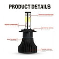 thumbnail image 2 of high low beam headlight bulbsFor Toyota Yaris 2006 2007-2014, 2 of 5