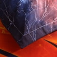 thumbnail image 6 of 2 Piece Twin Size 3D Bedding Duvet Cover Set, Basketball and Fire Sports Pattern Printed, Gifts for Kids Teens Boys Girls Children, Bedroom Decor, 6 of 6