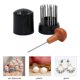thumbnail image 5 of 23 piezas de joyería profesional, herramienta de ajuste de de piedra de diamante más grave, fabricación de joyas, manualidades Macarena Hacer artesanos de madera, 5 of 6