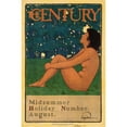 thumbnail image 3 of Maxfield Parrish 17x24 Black Modern Framed Museum Art Print Titled - The Century Midsummer Holiday Number. August (1897), 3 of 5