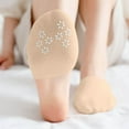 thumbnail image 2 of Elegant Home Comfort Sock Slippers for Spring Summer Autumn Half Toe Design with Front Grip and Low Cut Ons for All Day Wear, 2 of 4