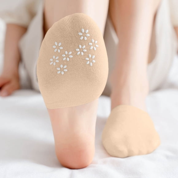 Elegant Home Comfort Sock Slippers for All Day Wear Front Toe Open Grip Low Cut Ons Ideal for Indoor Casual Use