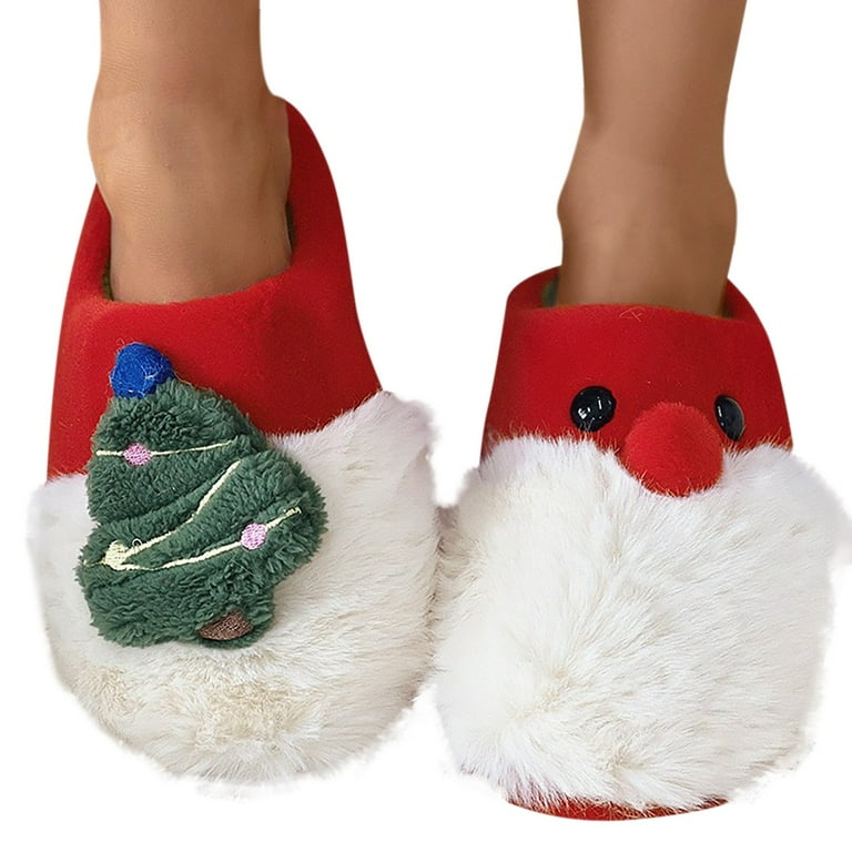 Red slippers walmart sales
