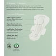 thumbnail image 2 of Rael Large Organic Cotton Cover Pads 12 ea (Pack Of 6), 2 of 2