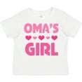 thumbnail image 3 of Inktastic Oma's Girl Heart Girls Toddler T-Shirt, 3 of 5
