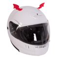 thumbnail image 1 of Alas para casco de moto rojas Adorno Kinlley, 1 of 7