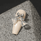 thumbnail image 4 of 6PCS Nail Art Jewelry Crystal Bell-Silver Bell Butterfly 7097 MFZFUKR CPB-DE-LYY400-1, 4 of 5