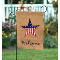 thumbnail image 6 of Small Patriotic Burlap Garden Flag - 12" x 18", 4th of July, USA, Christmas, President's Day, Memorial Day, 6 of 7