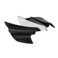 thumbnail image 1 of Sidaley 1 par de piezas de alerón de modificación Universal con estilo de ala lateral de motocicleta Accesorios para motos Glanzende Koolstofkorrel Sidaley VI015236-03B, 1 of 6