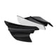 thumbnail image 1 of Kenally 1 par de piezas de alerón de modificación Universal con estilo de ala lateral de motocicleta Accesorios para motos Glanzende Koolstofkorrel Kenally VI015236-03B, 1 of 6