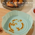 thumbnail image 4 of Air Fryer Silicone Liners, Airfryer Liners Kitchen Reusable Baking Basket Square Airfryer Liners for 4-6 QT, 4 of 7