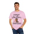 thumbnail image 4 of Novelty Forget Glass Slippers Countryside Pun Gift | Funny Wearing Cowboys Boots Gag Men Women Unisex Garment-Dyed T-shirt, 4 of 4