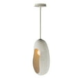 thumbnail image 2 of Et2 E25214 Luna 9" Wide Led Mini Pendant - Chaulk White, 2 of 5