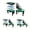 Black, variant on KICK Morpheus 55″ 5 in 1 Multi-Game Table&nbsp;(Black) - Combo Game Table Set - Foosball, Billiards/Pool, Glide Hockey, Table Tennis, and Basketball for Home, Game Room, Friends and Family!