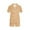 Gold, variant on Toddler Pajamas Set Summer Short Sleeve Tops and Shorts Two-Piece Botton Lapel Suit Soild Color Kids Clothes