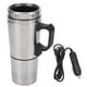 thumbnail image 1 of Hervidor eléctrico de acero inoxidable para coche, termo para café, té, taza calentadora de agua de 350Ml y 150ML, 12V Jadeshay  A, 1 of 9