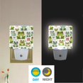 thumbnail image 5 of Cute Frogs and Heart Night Light 2 Pack LED Nightlight Plug into Wall Dusk to Dawn Sensor Soft White, 5 of 7