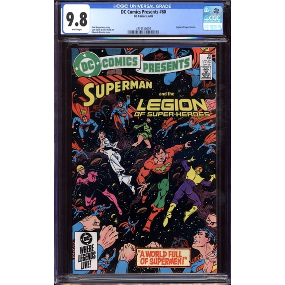 DC Comics Presents #80 - CGC 9.8 Comic Book