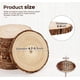 thumbnail image 2 of Láminas de madera de pino natural ilauke, 10 unidades, 12 a 13 cm, sin acabado, 2 of 7