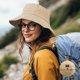 thumbnail image 3 of Quick Dry Waterproof Packable Bucket Hat for Women Men Outdoor Sun Hats with Detachable Chin Strap, 3 of 5