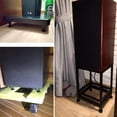 thumbnail image 3 of Speaker Spikes Flushbay M8, paquete de 4 unidades, con aislamiento ajustable, color negro, 3 of 9