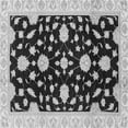 thumbnail image 1 of Ahgly Company Indoor Square Oriental Gray Traditional Area Rugs, 6' Square, 1 of 4