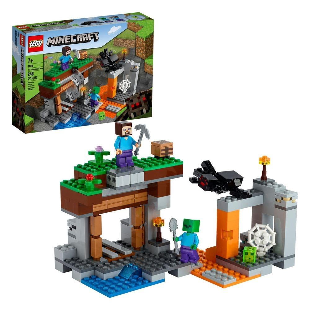 Set LEGO Minecraft La Mina Abandonada 21166 Walmart en línea
