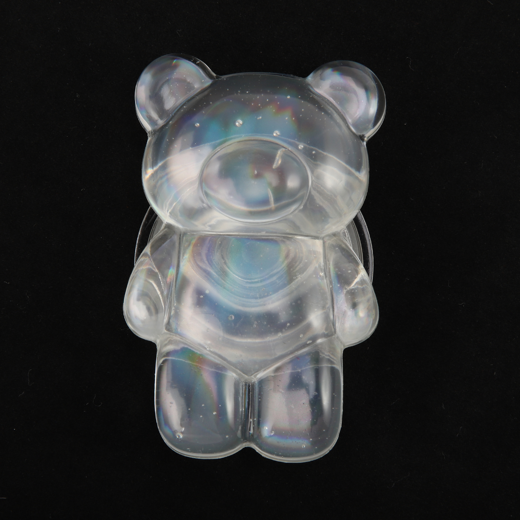 Unique Bargains Holographic Bear Phone Grip 1Pc Multicolored