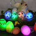 thumbnail image 4 of 10pcs Submersible LED Lights, Waterproof Lights with Remote for Vase Shower, Battery Operated Underwater Color Changing EFX Light for Easter, Halloween, 4 of 6