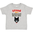 thumbnail image 3 of Inktastic Karelian Bear Dog Lover Boys or Girls Toddler T-Shirt, 3 of 5