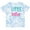 Tie Dye Blue, variant on Inktastic Little Sister, Younger Sister, Arrow, Sibling Girls Toddler T-Shirt